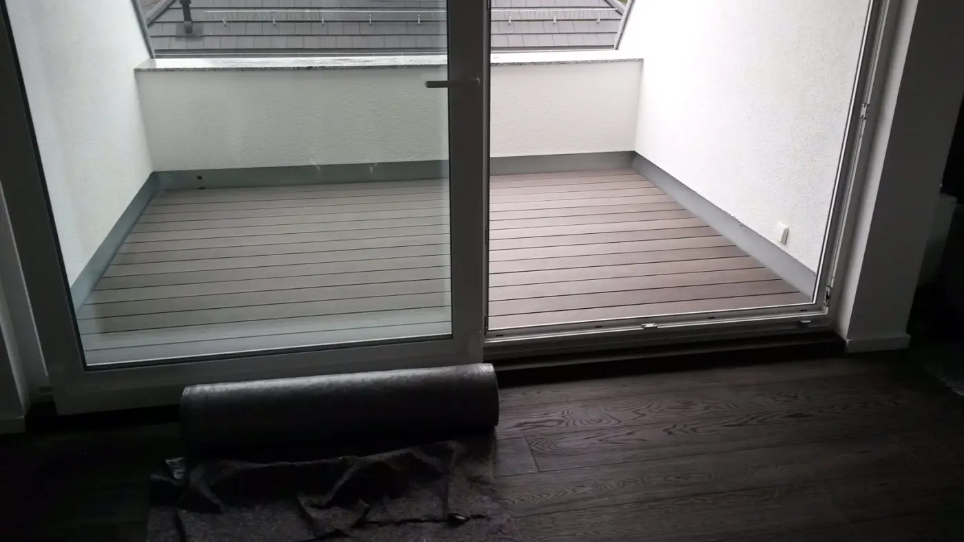 Abgedichteter Balkon oder Terrasse, Foto 6 von 6