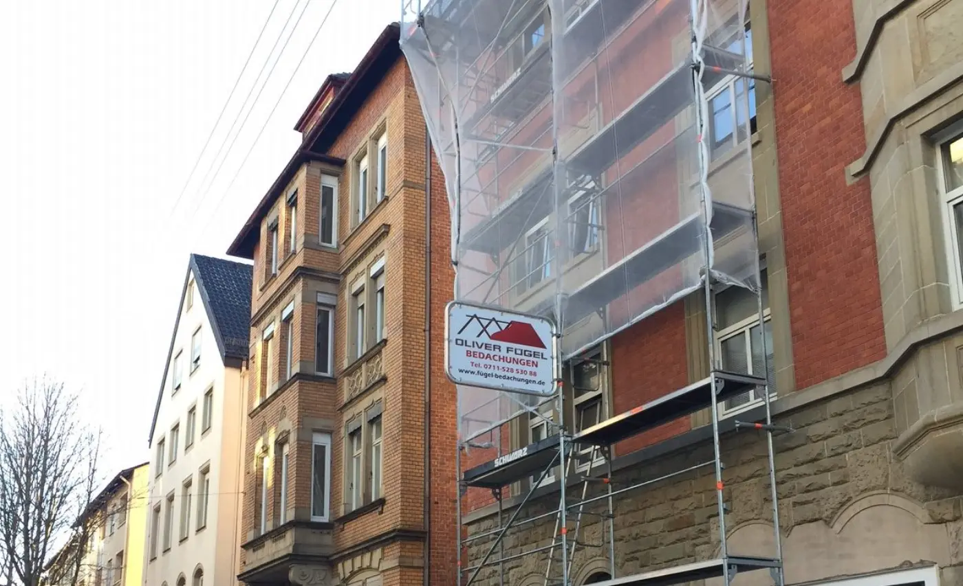 Gerüst am Haus, Foto 6 von 6