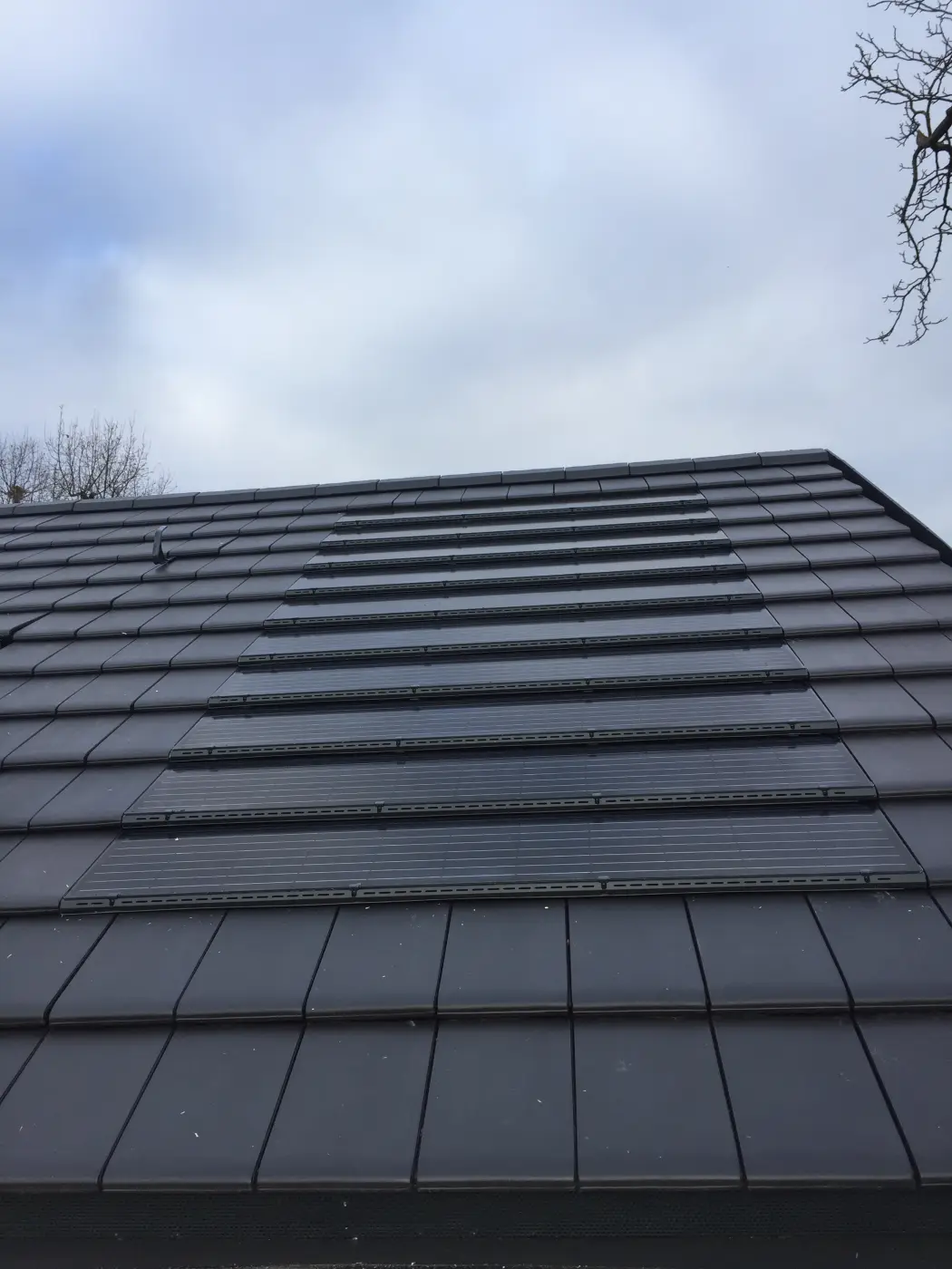 Solaranlage auf dem Steildach, Foto 3 von 3